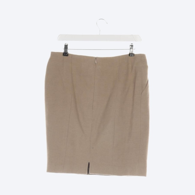 Image 2 of Skirt 46 Tan in color Brown | Vite EnVogue