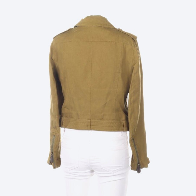 Image 2 of Linen Jacket 34 Olivedrab in color Green | Vite EnVogue