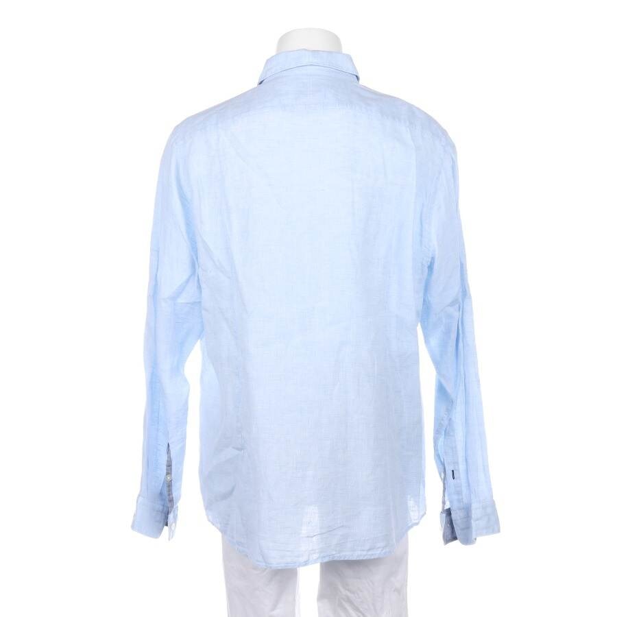 Image 2 of Linen Shirt XL Lightblue in color Blue | Vite EnVogue