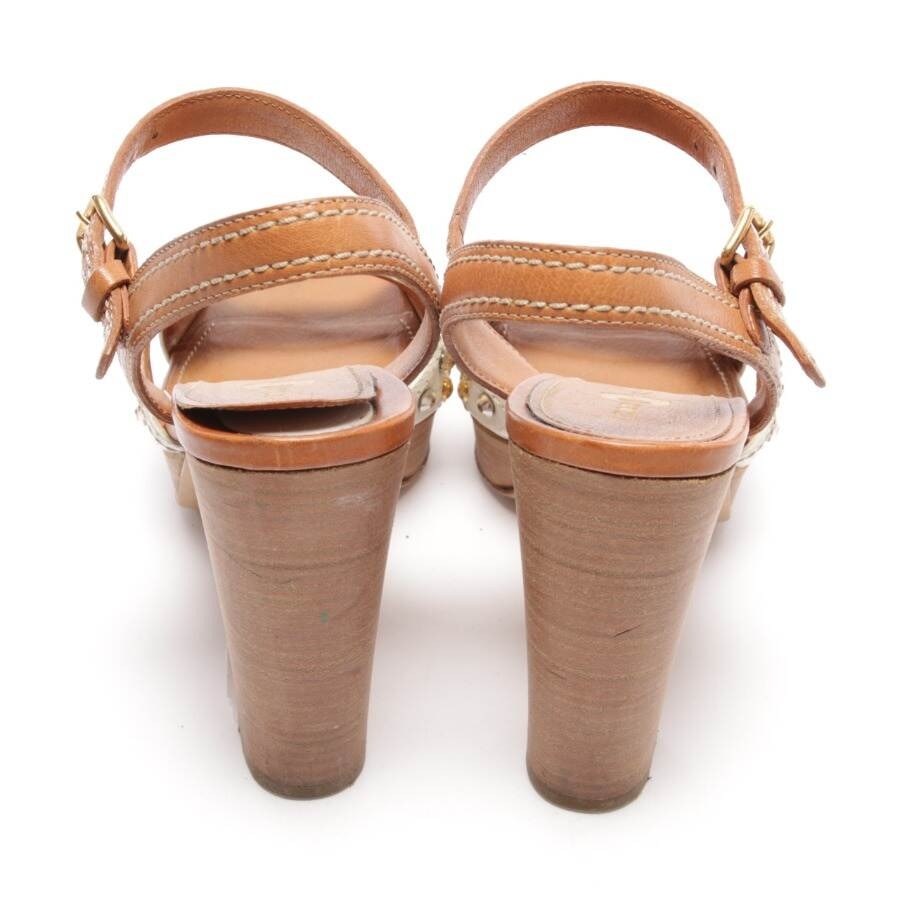 Image 3 of Heeled Sandals EUR38 Brown in color Brown | Vite EnVogue