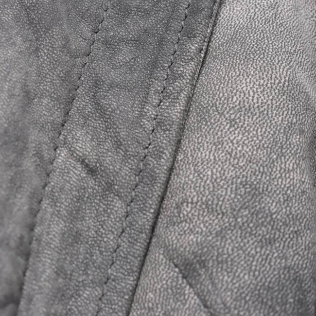 Image 4 of LeatherJacket 40 Gray in color Gray | Vite EnVogue