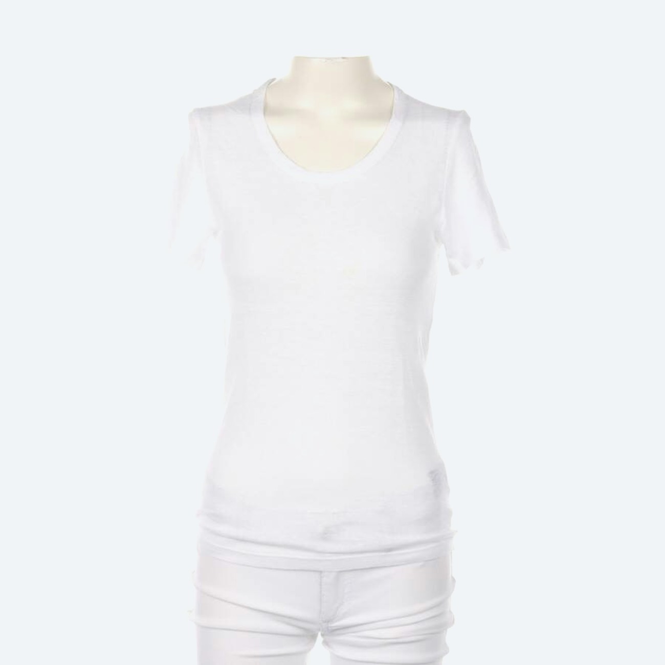 Image 1 of Linen Shirt XS White in color White | Vite EnVogue