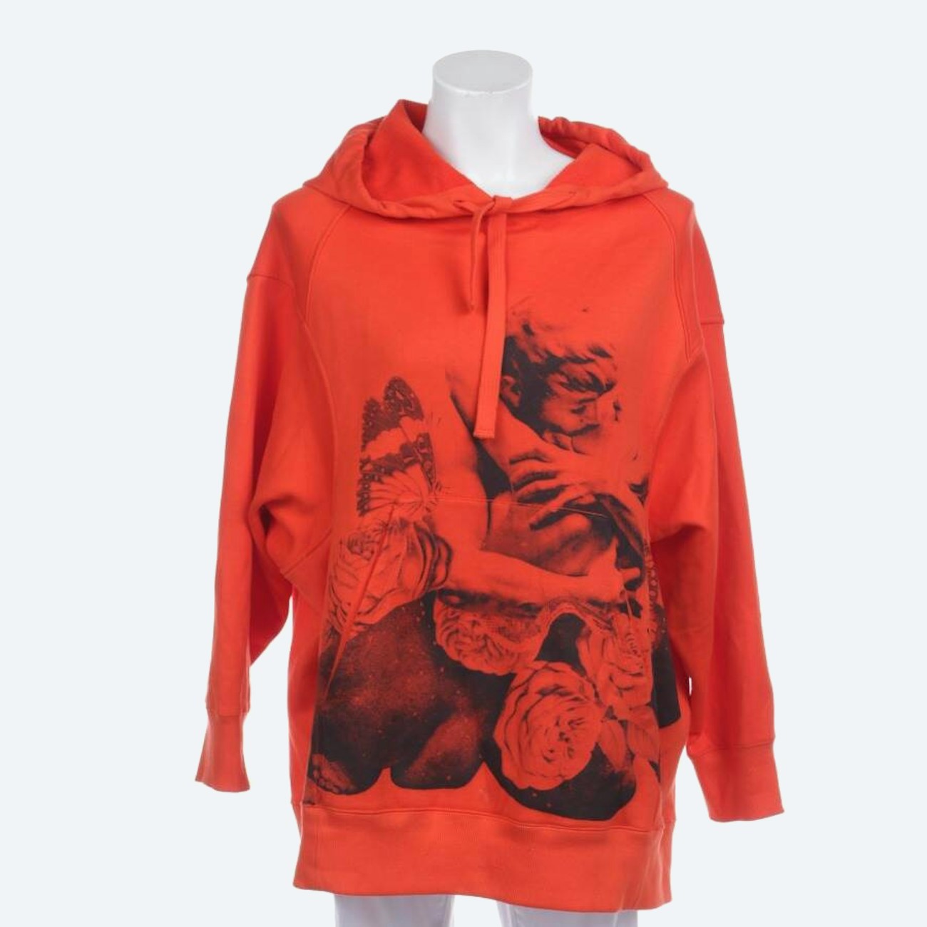 Image 1 of Hooded Sweatshirt S Red in color Red | Vite EnVogue