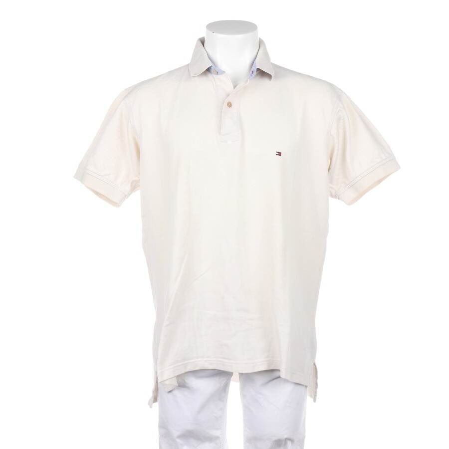 Image 1 of Polo Shirt L Beige in color White | Vite EnVogue