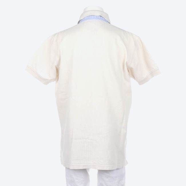 Image 2 of Polo Shirt L Beige in color White | Vite EnVogue