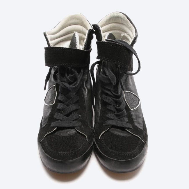 Bild 2 von High-Top Sneaker EUR 39 Schwarz in Farbe Schwarz | Vite EnVogue