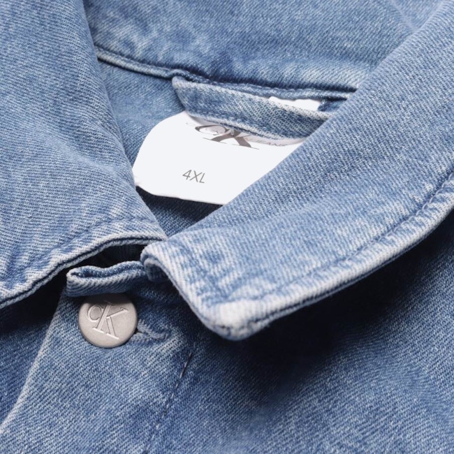 Image 3 of Jeans Jacket 4XL Blue in color Blue | Vite EnVogue