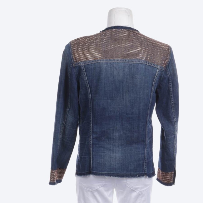 Image 2 of Jeans Jacket L Darkblue in color Blue | Vite EnVogue