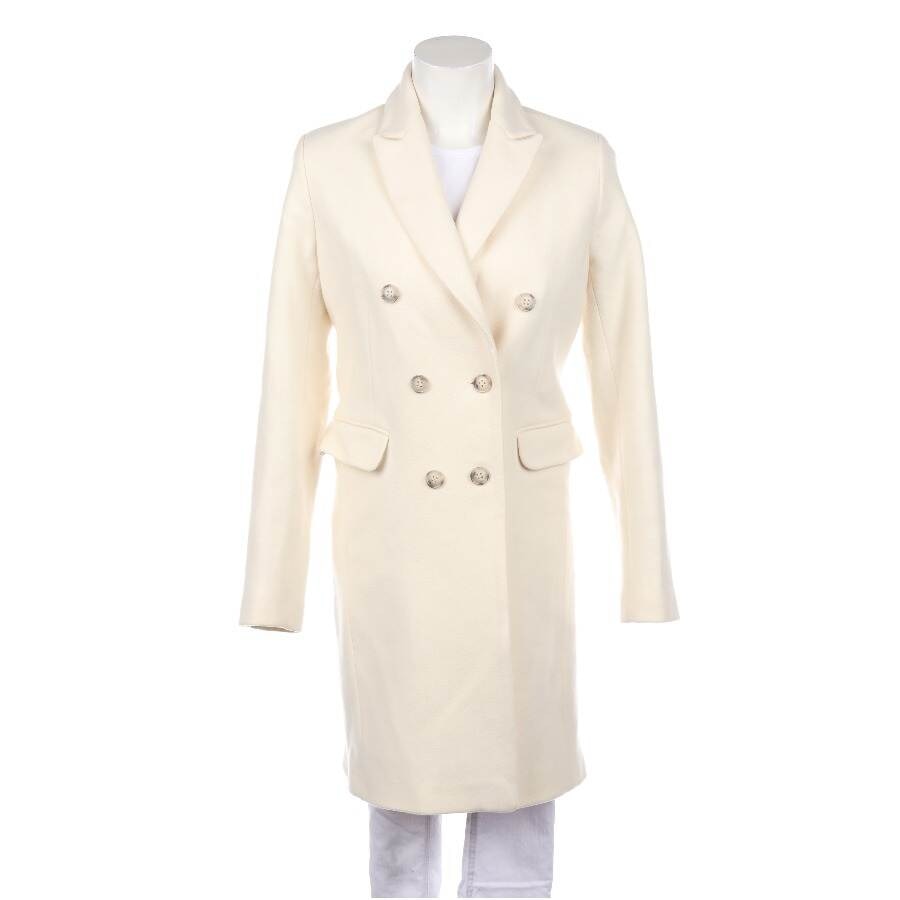 Image 1 of Between-seasons Coat S Ivory in color White | Vite EnVogue