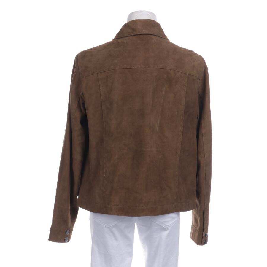 Image 2 of LeatherJacket 42 Brown in color Brown | Vite EnVogue