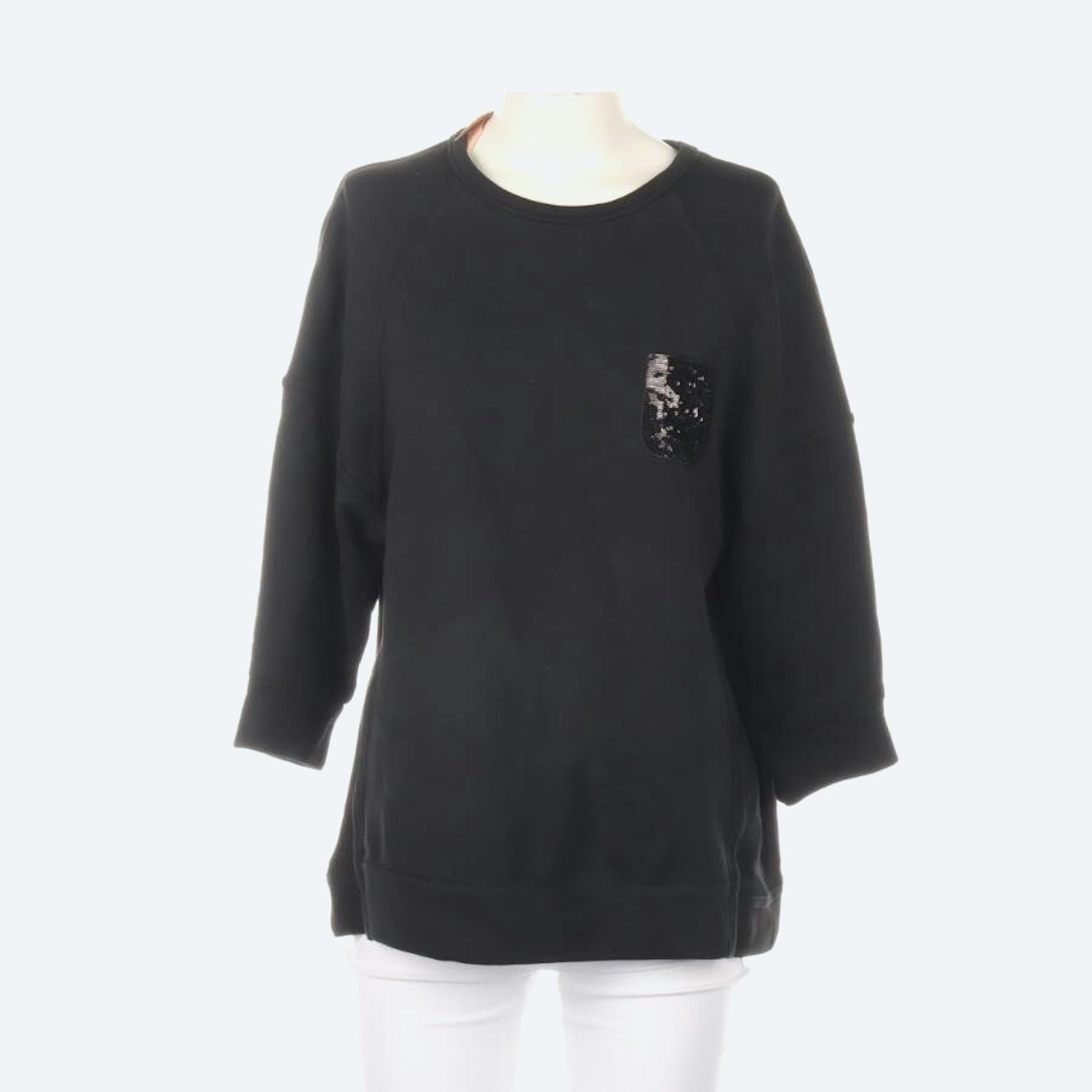 Image 1 of Sweatshirt 34 Black in color Black | Vite EnVogue