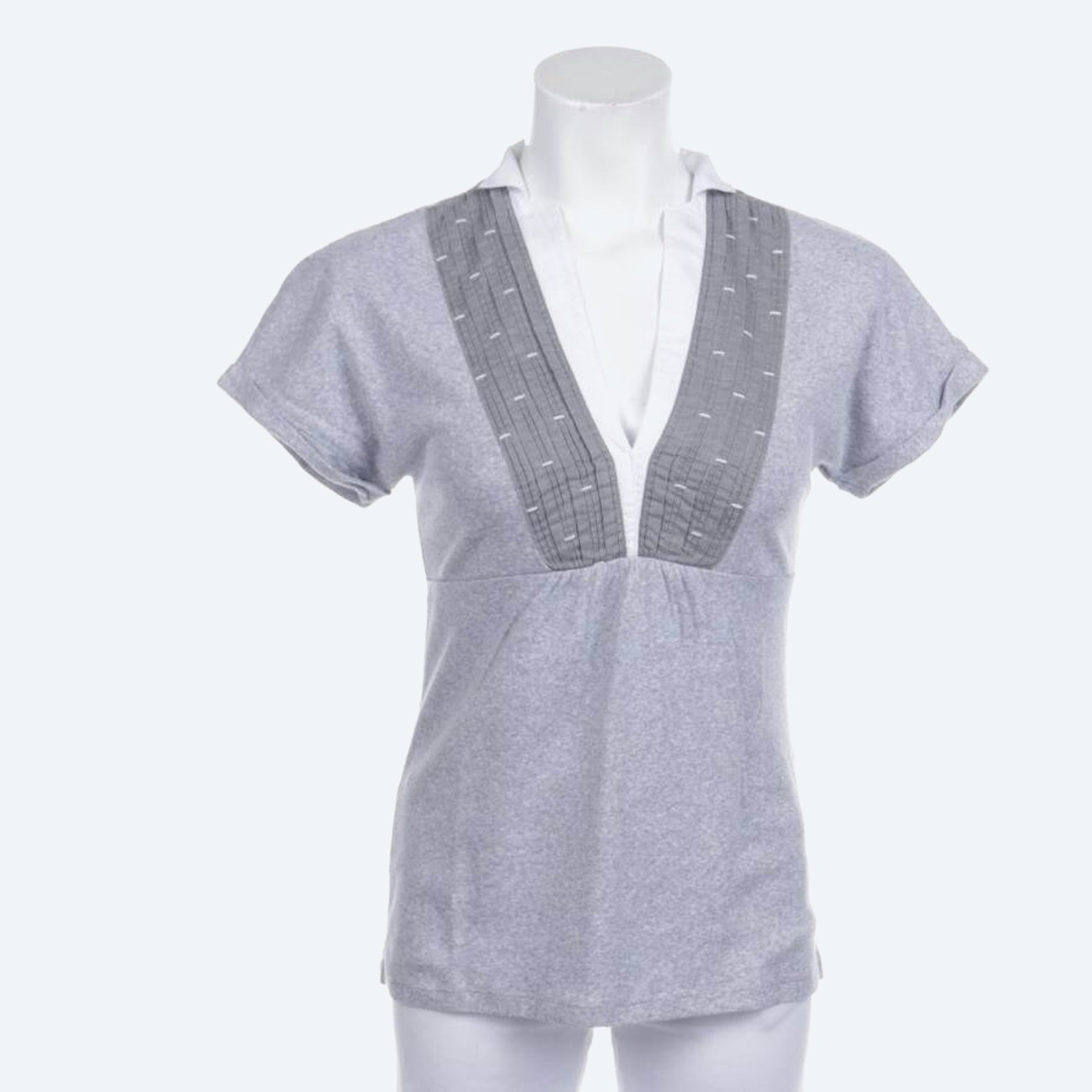 Image 1 of Shirt 32 Lightgray in color Gray | Vite EnVogue