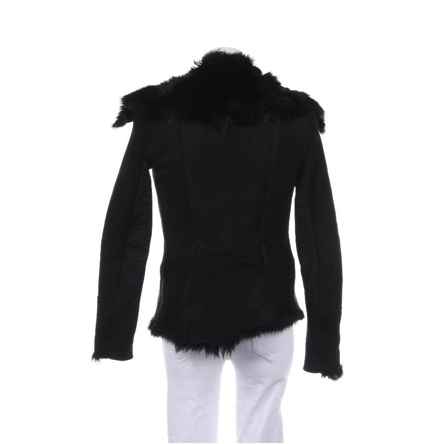 Image 2 of Sheepskin Jacket 34 Black in color Black | Vite EnVogue