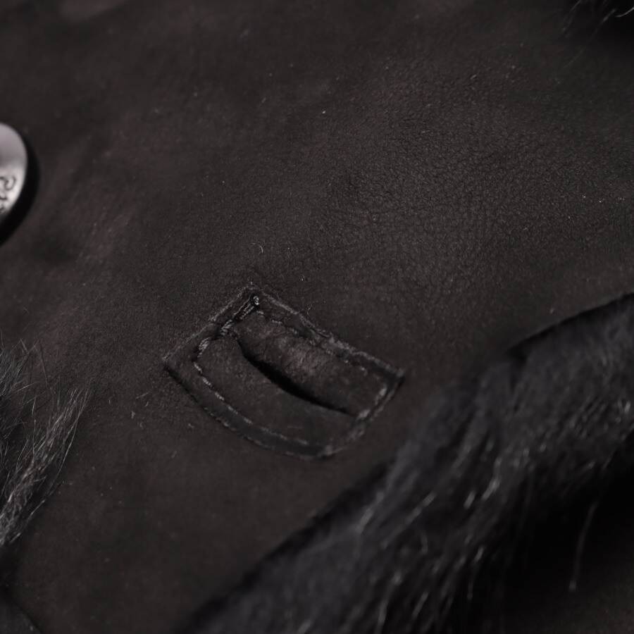 Image 4 of Sheepskin Jacket 34 Black in color Black | Vite EnVogue