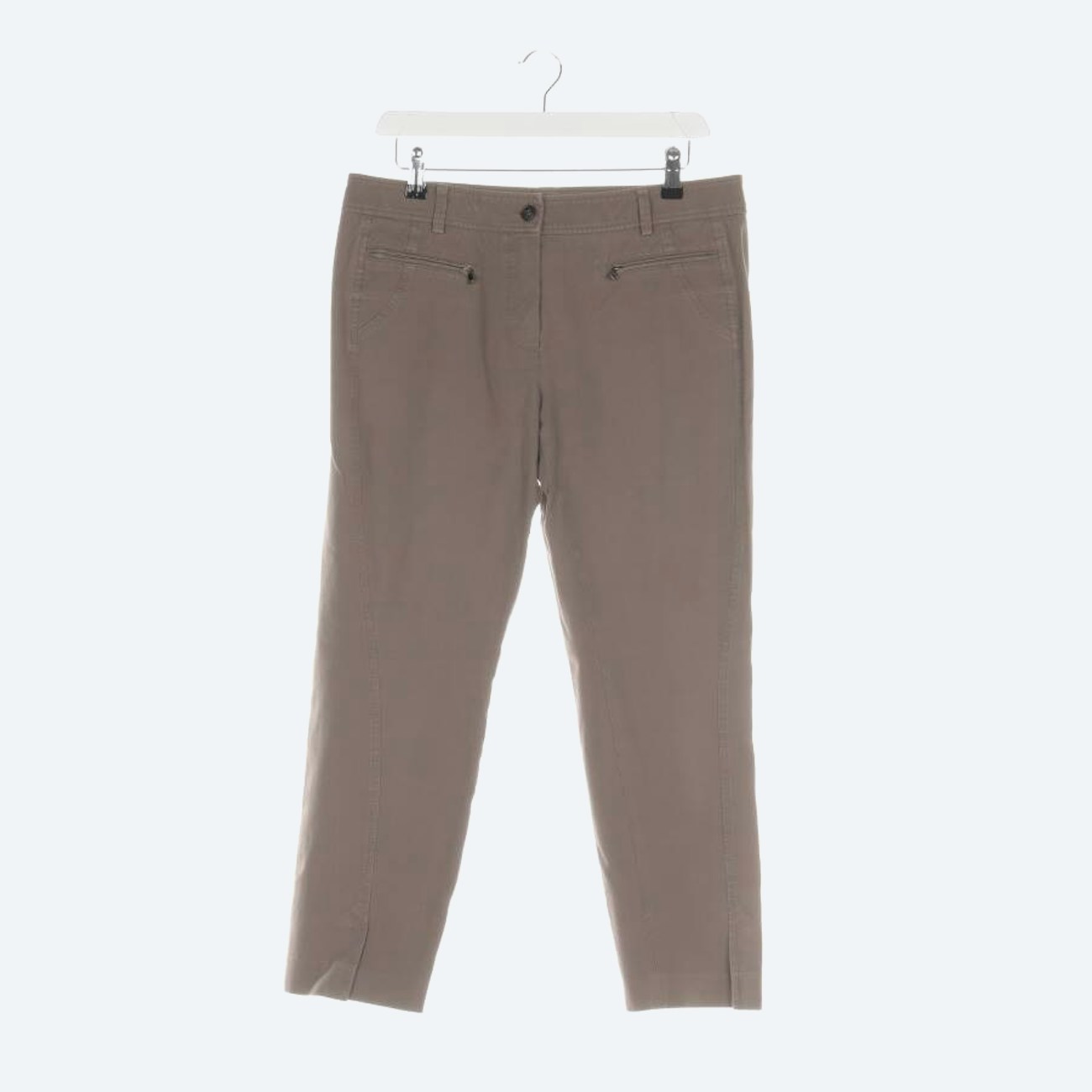 Image 1 of Trousers 42 Dark brown in color Brown | Vite EnVogue