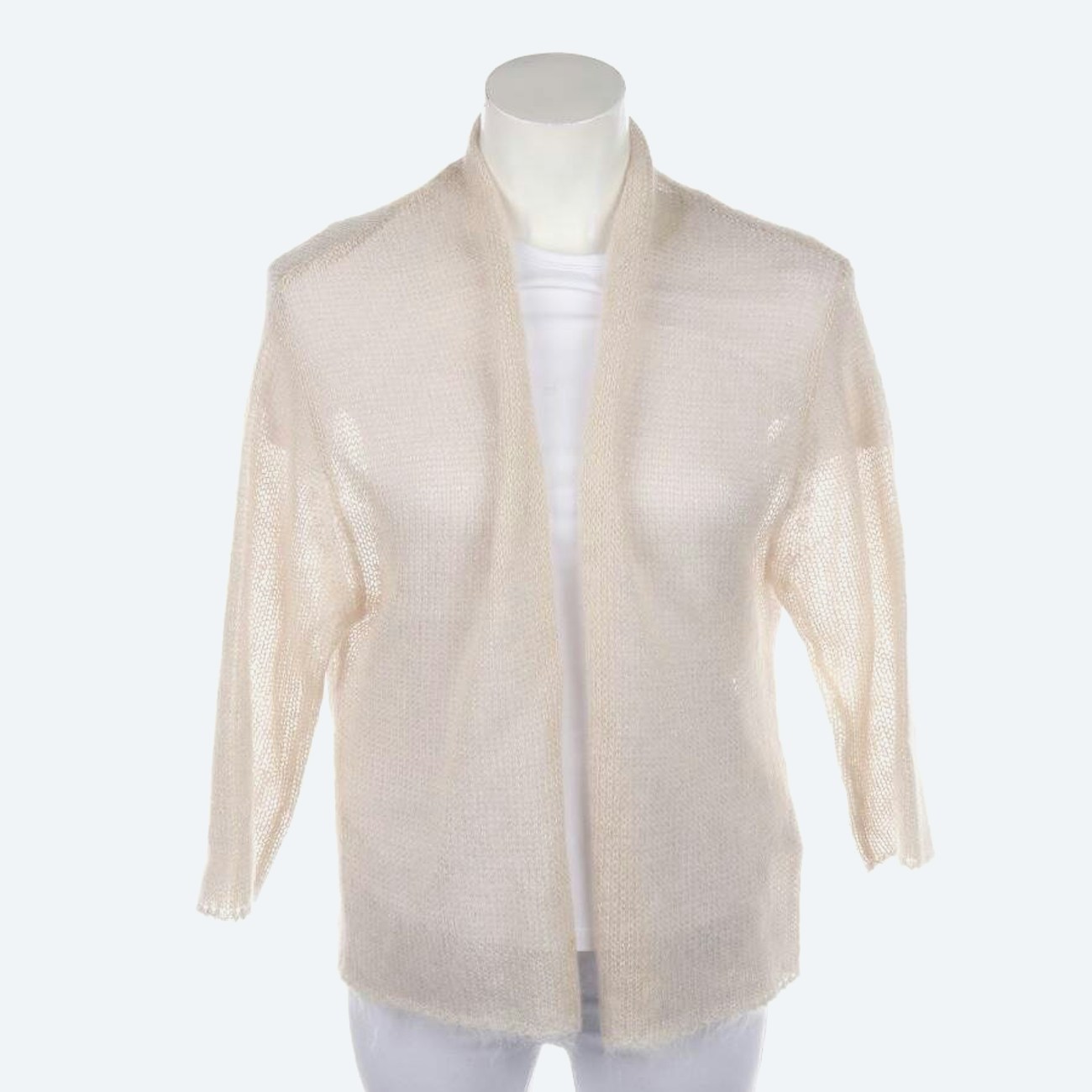 Image 1 of Cardigan 36 Ivory in color White | Vite EnVogue