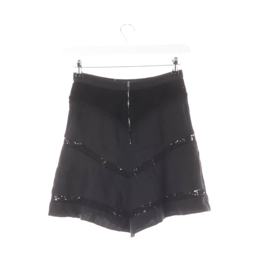 Image 2 of Linen Skirt 34 Black in color Black | Vite EnVogue