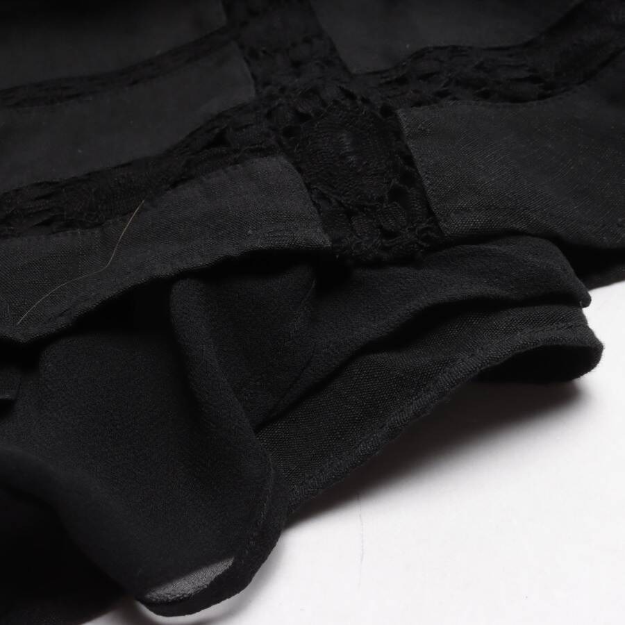 Image 3 of Linen Skirt 34 Black in color Black | Vite EnVogue