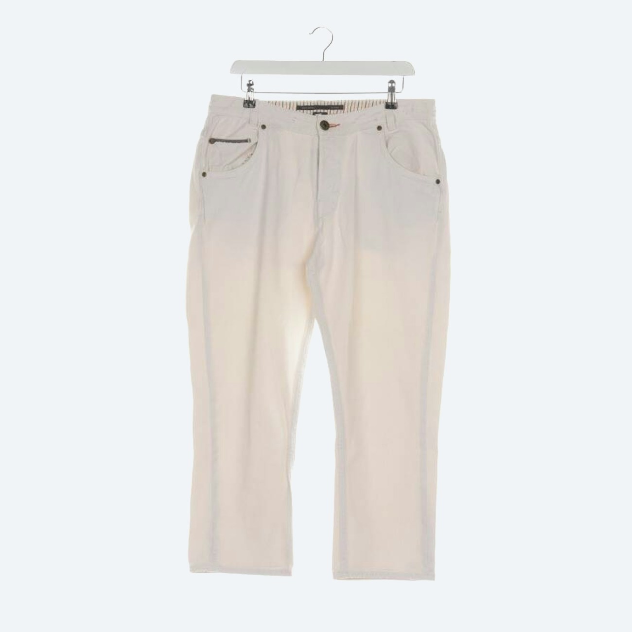 Image 1 of Jeans Slim Fit W31 Beige in color White | Vite EnVogue