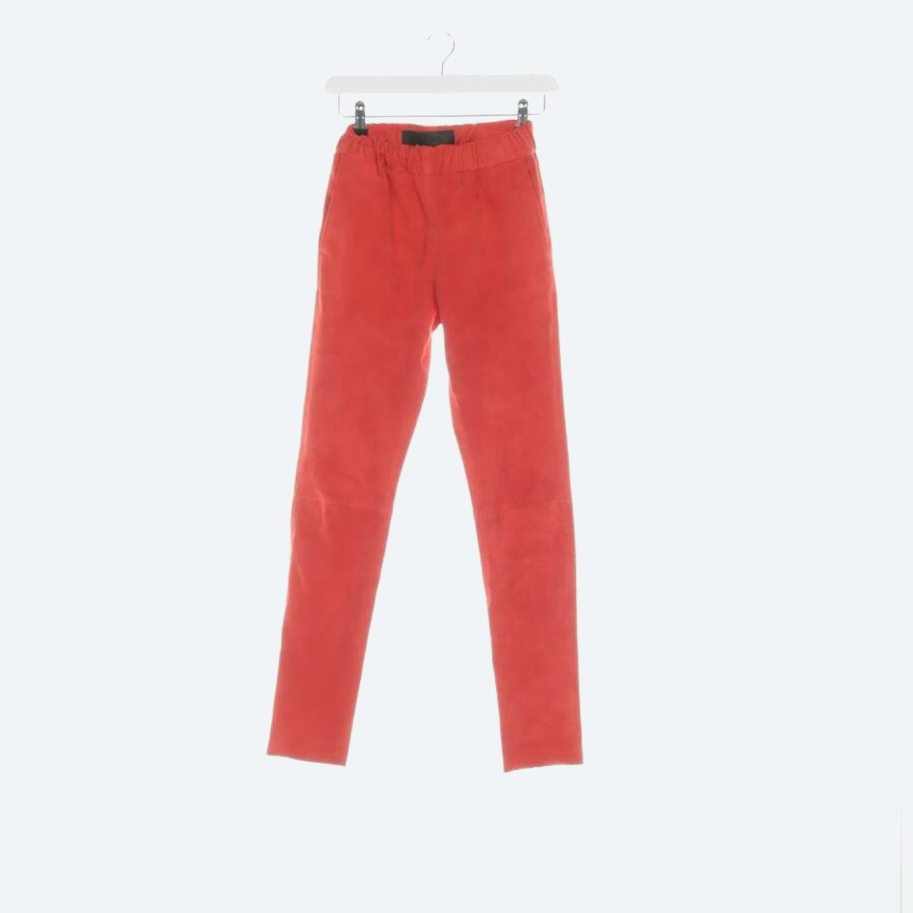 Image 1 of Leather Pants 32 Red in color Red | Vite EnVogue