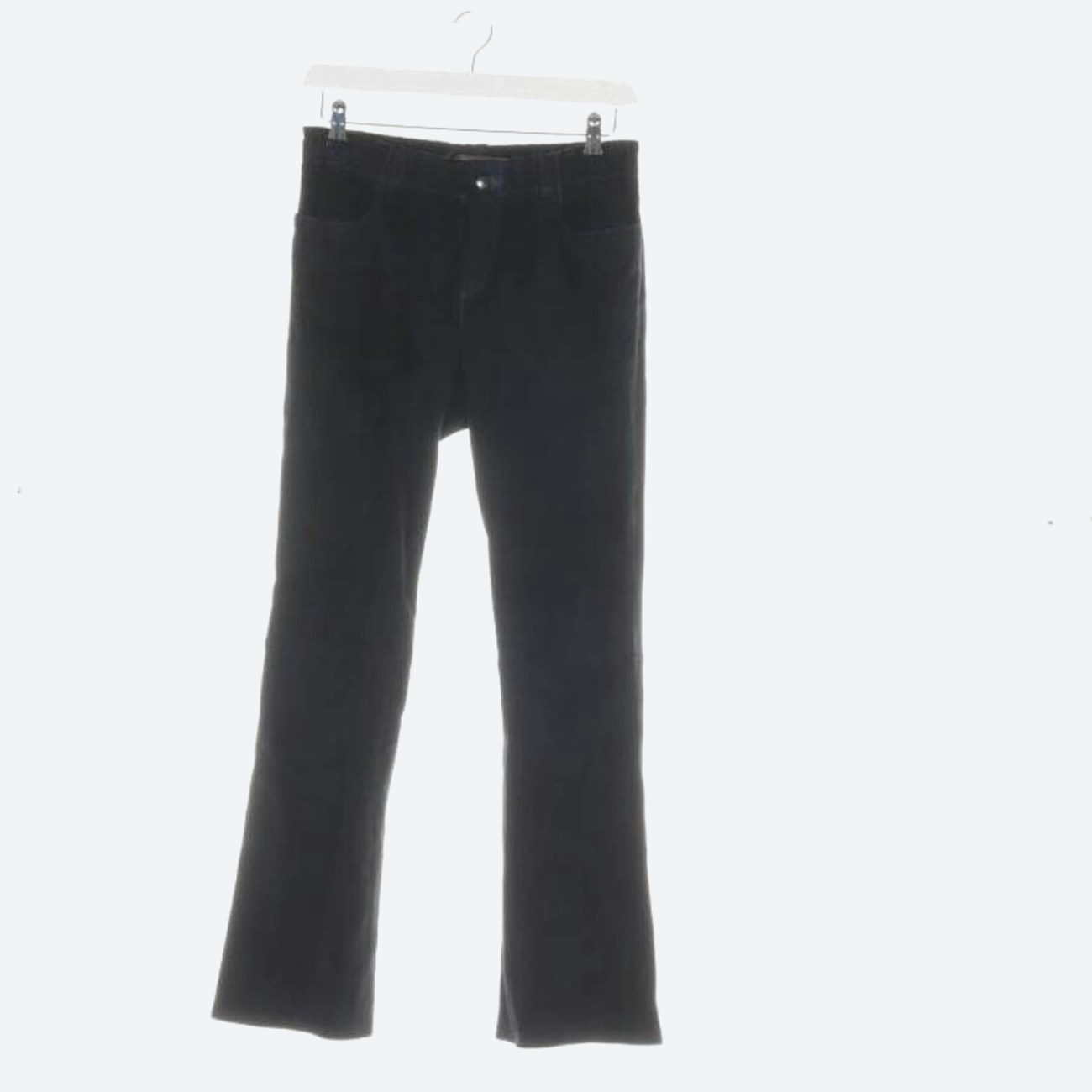Image 1 of Leather Pants XS Blue in color Blue | Vite EnVogue