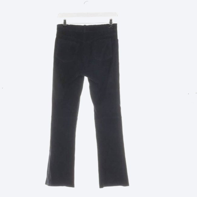 Image 2 of Leather Pants XS Navy in color Blue | Vite EnVogue
