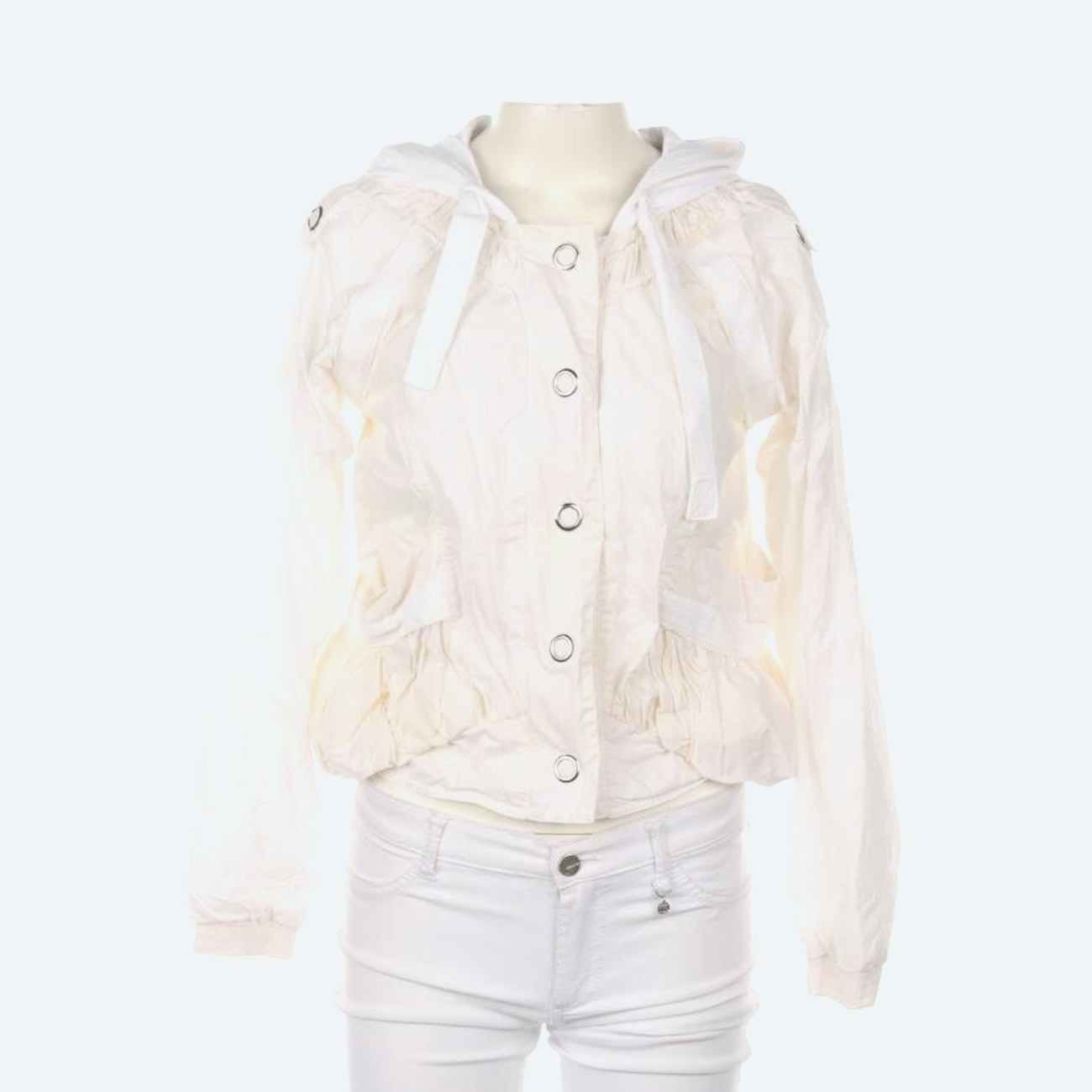 Image 1 of Summer Jacket 28 Cream in color White | Vite EnVogue