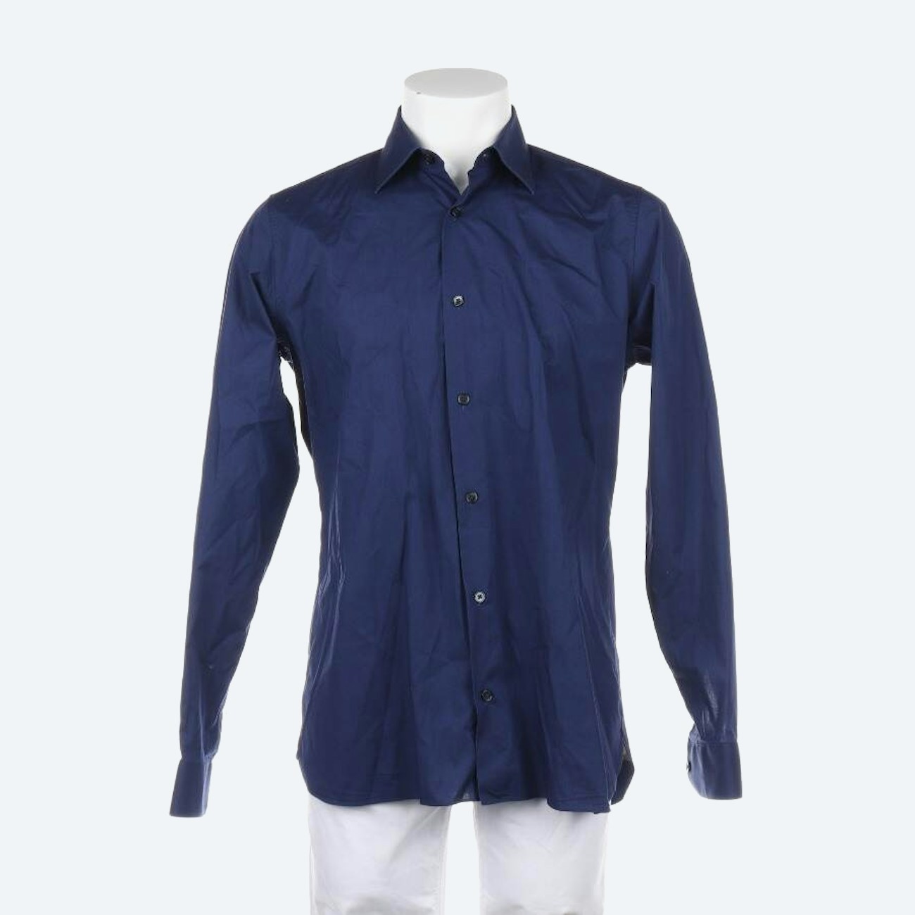 Image 1 of Shirt 39 Darkblue in color Blue | Vite EnVogue