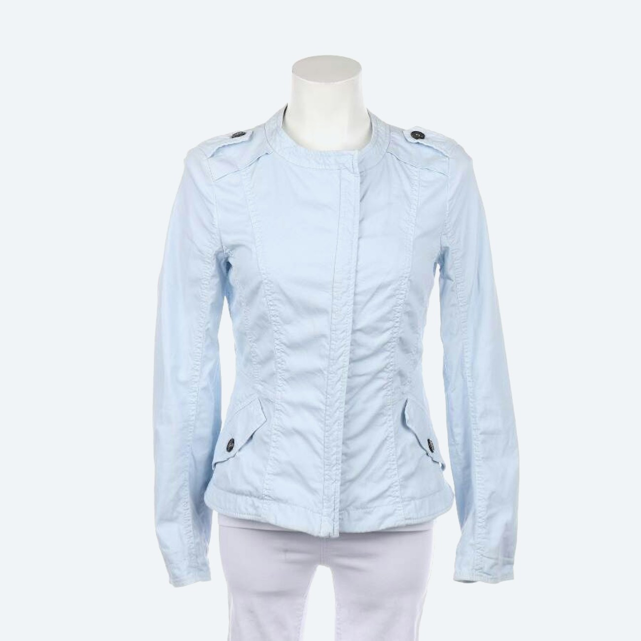 Image 1 of Summer Jacket 36 Lightblue in color Blue | Vite EnVogue