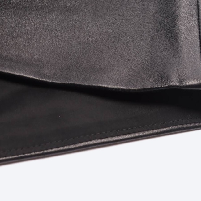 Image 3 of Leather Skirt 32 Black in color Black | Vite EnVogue