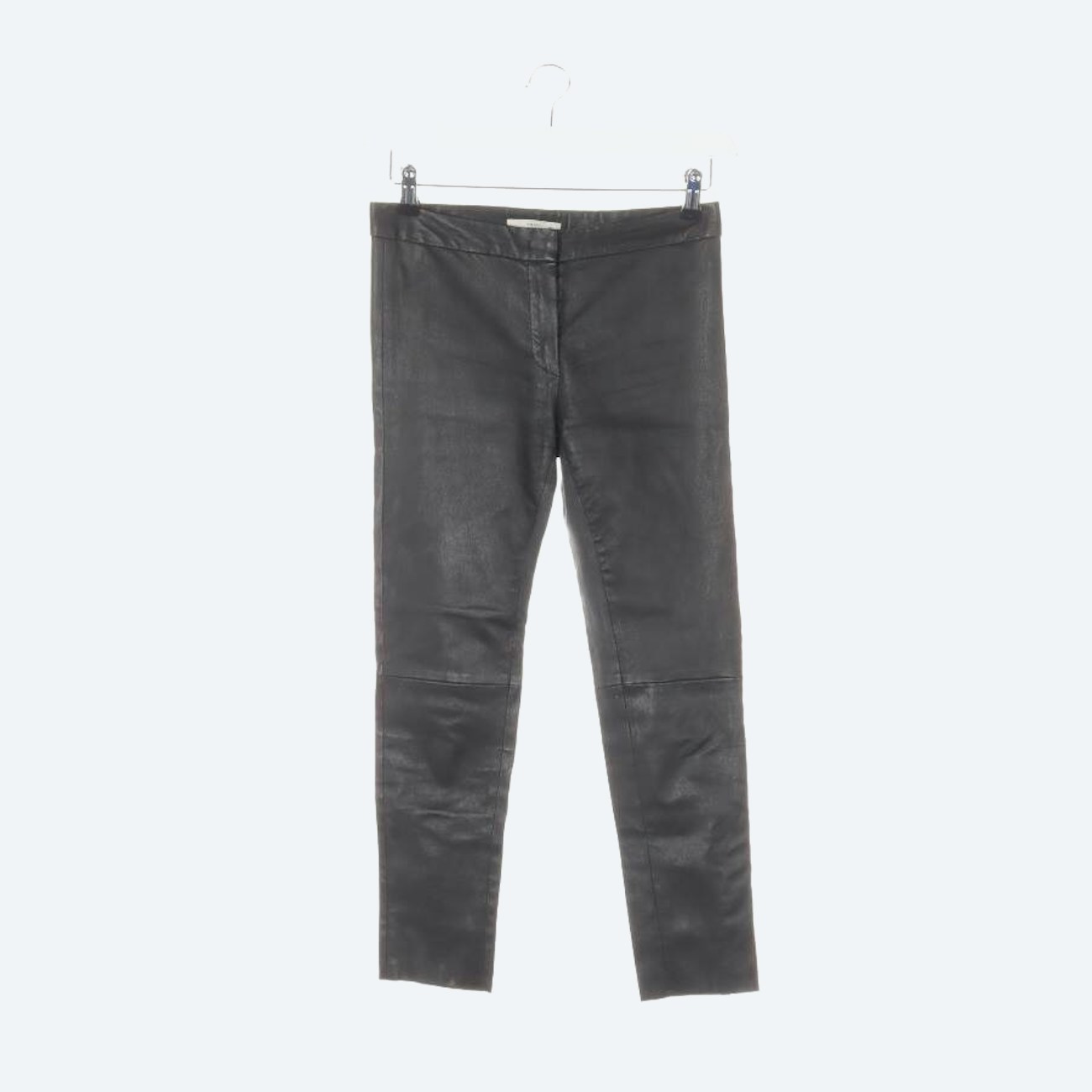 Image 1 of Leather Pants 34 Black in color Black | Vite EnVogue