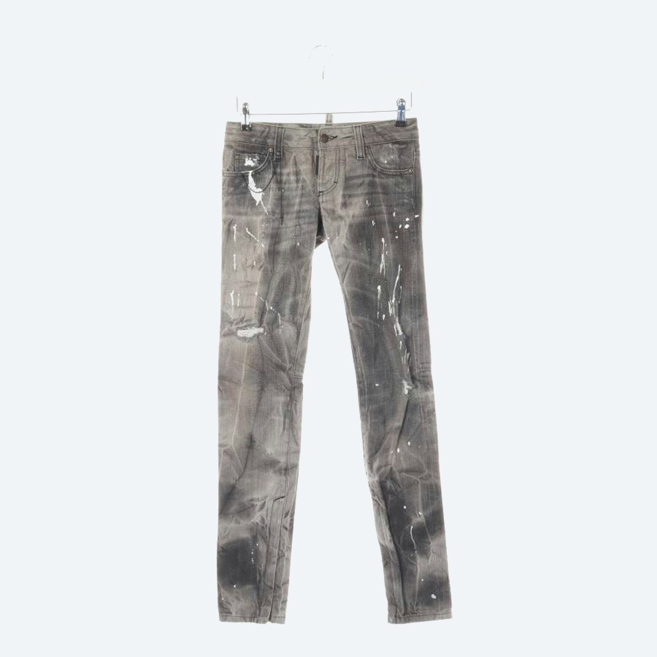 Image 1 of Jeans Skinny 32 Gray in color Gray | Vite EnVogue
