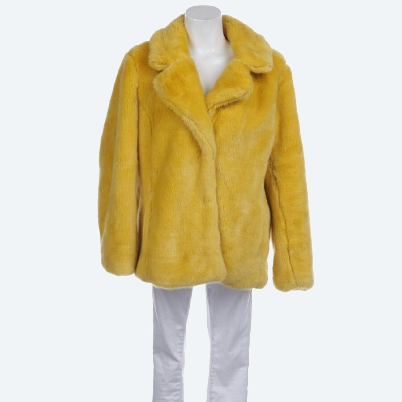 Image 1 of Winter Jacket 38 Yellow in color Yellow | Vite EnVogue