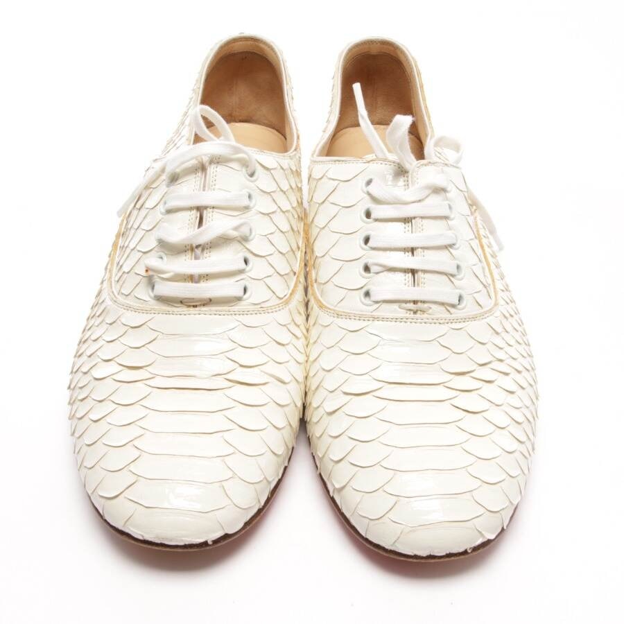 Image 2 of Loafers EUR 37.5 White in color White | Vite EnVogue