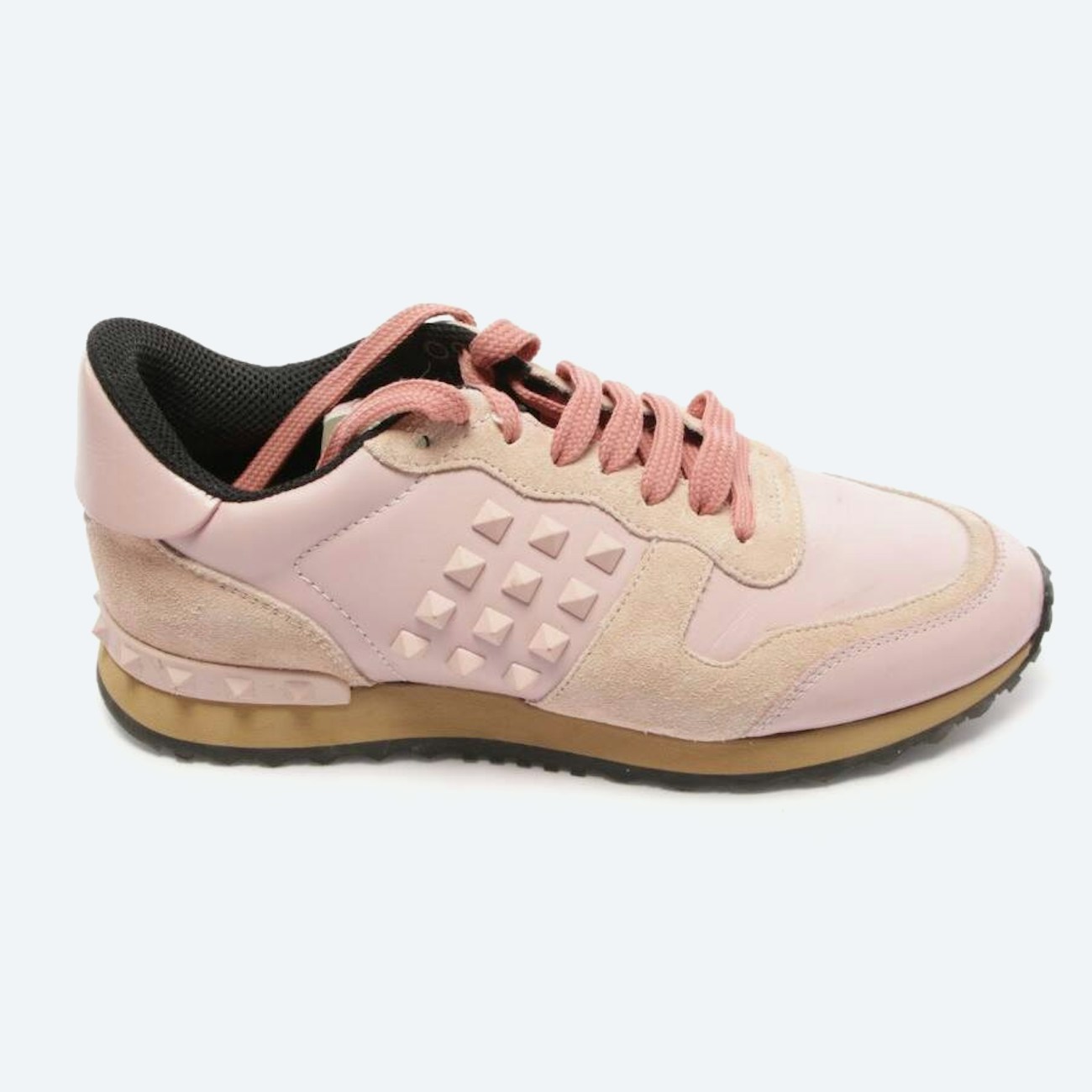 Image 1 of Rockstud Sneakers EUR38 Pink in color Pink | Vite EnVogue