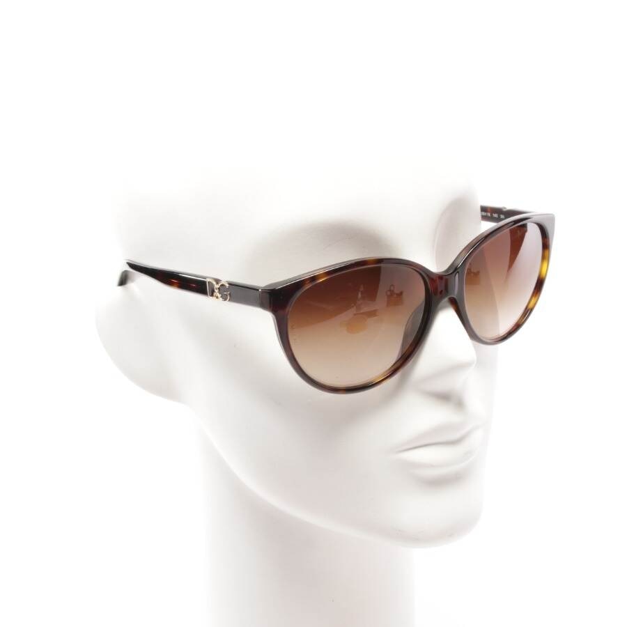 Image 2 of DG4171P Sunglasses Dark brown in color Brown | Vite EnVogue