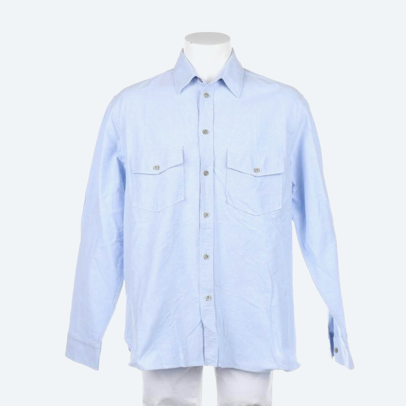 Image 1 of Casual Shirt 54 Light Blue in color Blue | Vite EnVogue