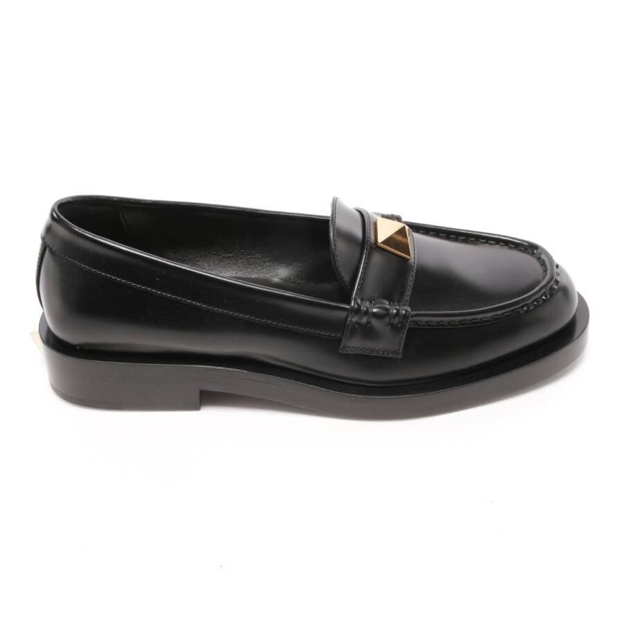 Image 1 of Rockstud Loafers EUR 37.5 Black in color Black | Vite EnVogue