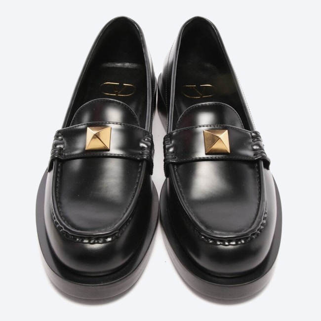 Image 2 of Rockstud Loafers EUR 37.5 Black in color Black | Vite EnVogue