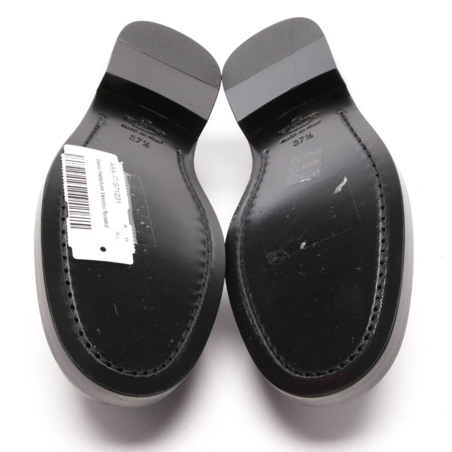 Image 4 of Rockstud Loafers EUR 37.5 Black in color Black | Vite EnVogue