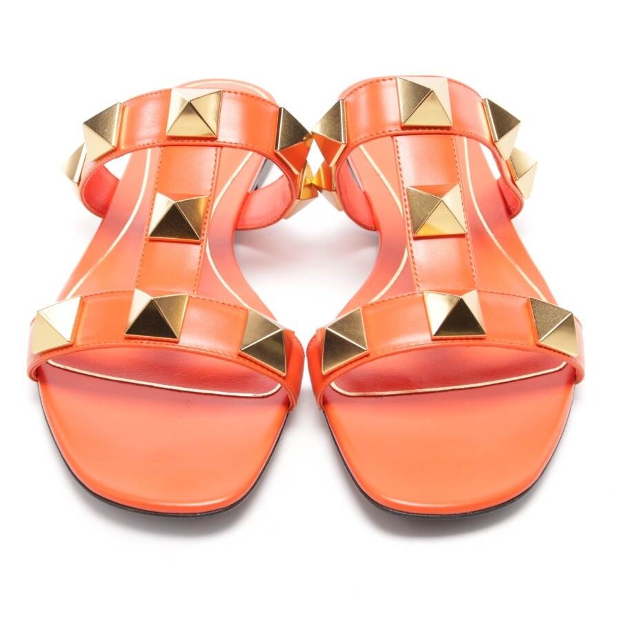 Image 2 of Rockstud Sandals EUR 39 Orangered in color Orange | Vite EnVogue