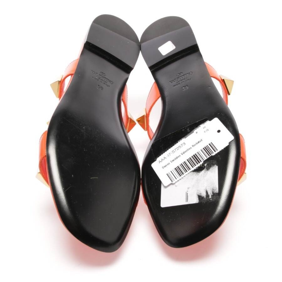 Image 4 of Rockstud Sandals EUR 39 Orangered in color Orange | Vite EnVogue