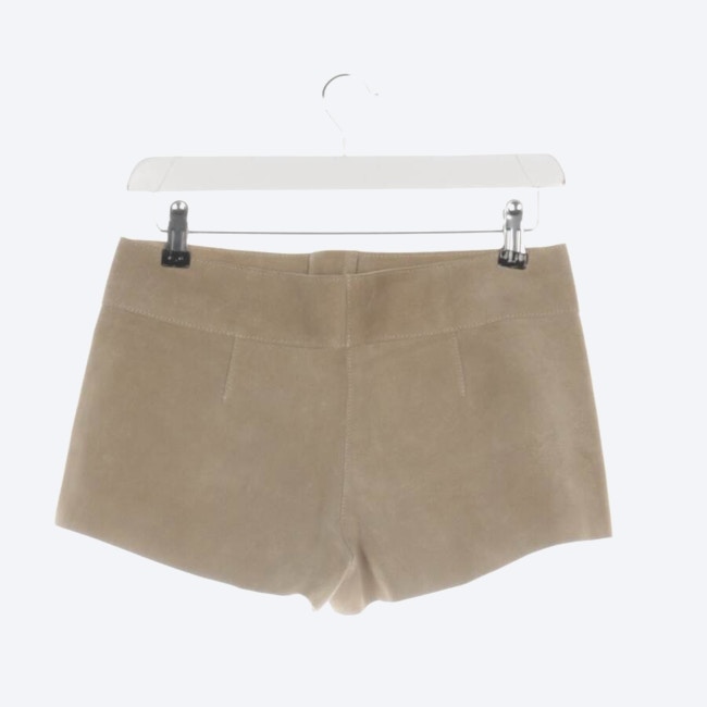 Image 2 of Leather Shorts 34 Beige in color White | Vite EnVogue