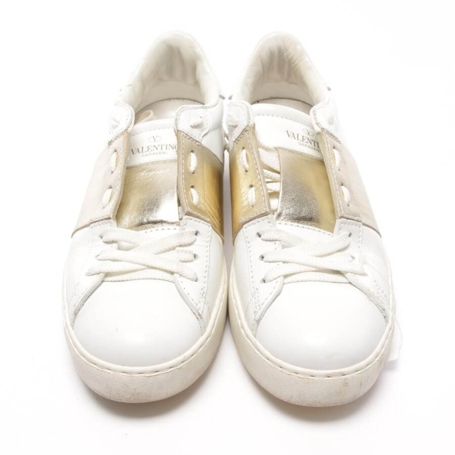 Image 2 of Rockstud Sneakers EUR 37 White in color White | Vite EnVogue