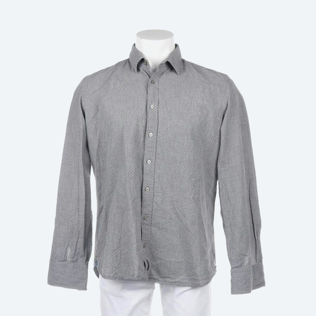 Image 1 of Casual Shirt XL Gray in color Gray | Vite EnVogue
