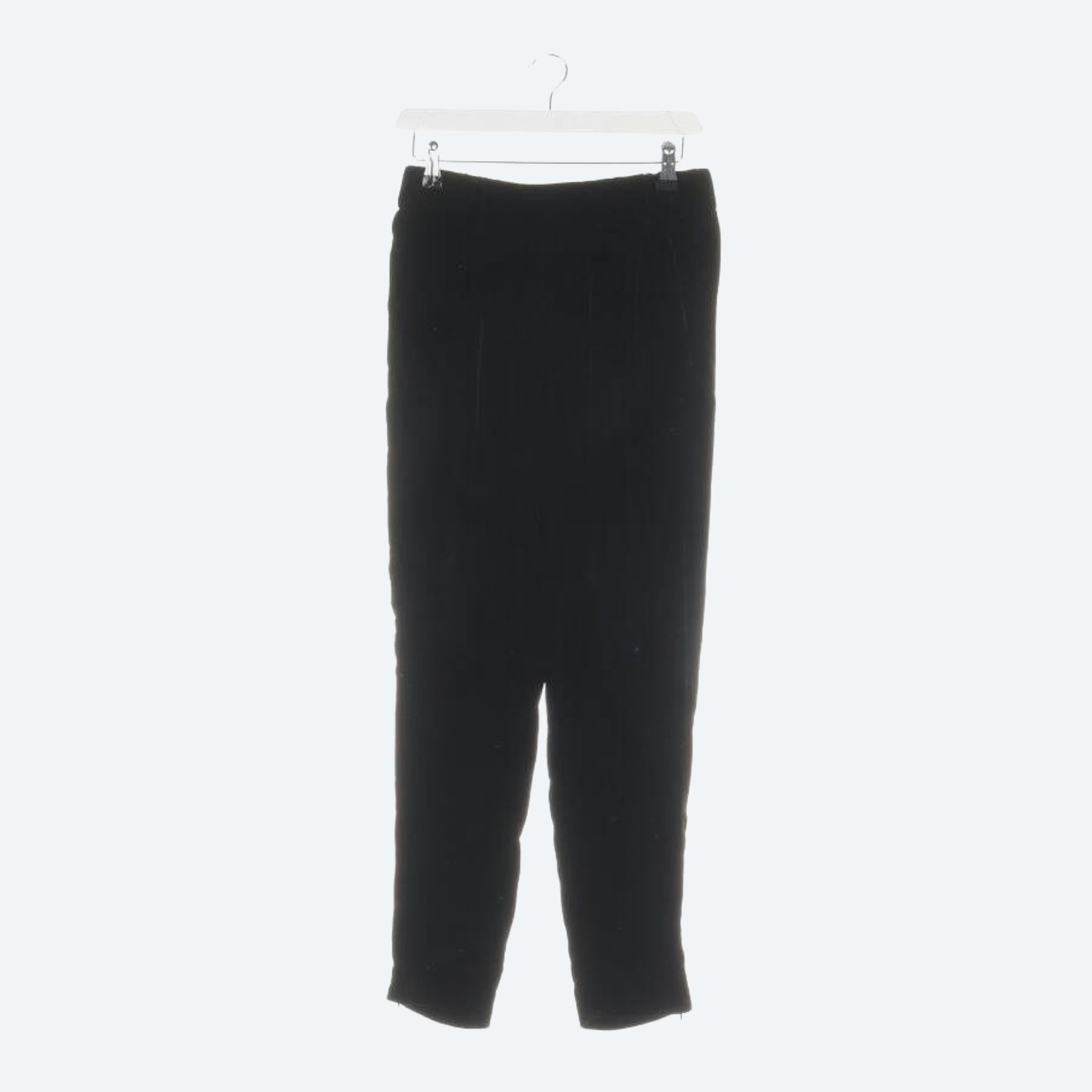 Image 1 of Velvet Pants 36 Black in color Black | Vite EnVogue
