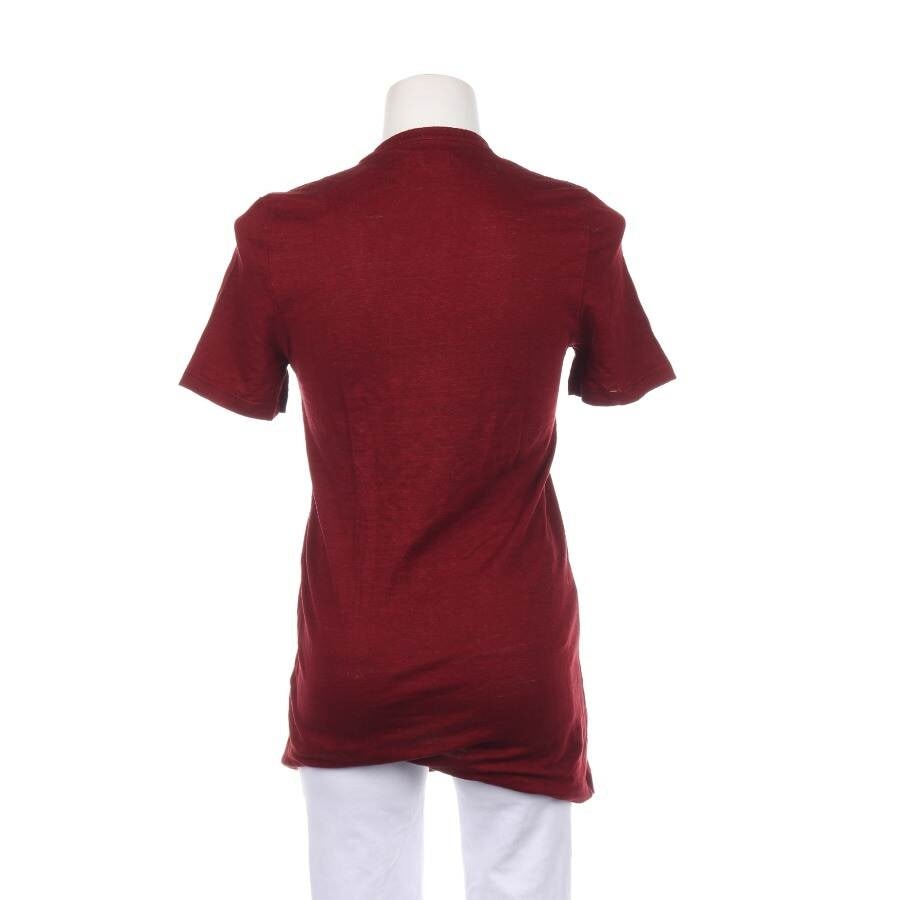 Image 2 of Linen Shirt S Bordeaux in color Red | Vite EnVogue