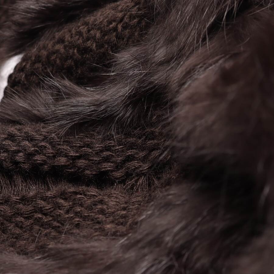 Image 4 of Fur Jacket 36 Dark Brown in color Brown | Vite EnVogue