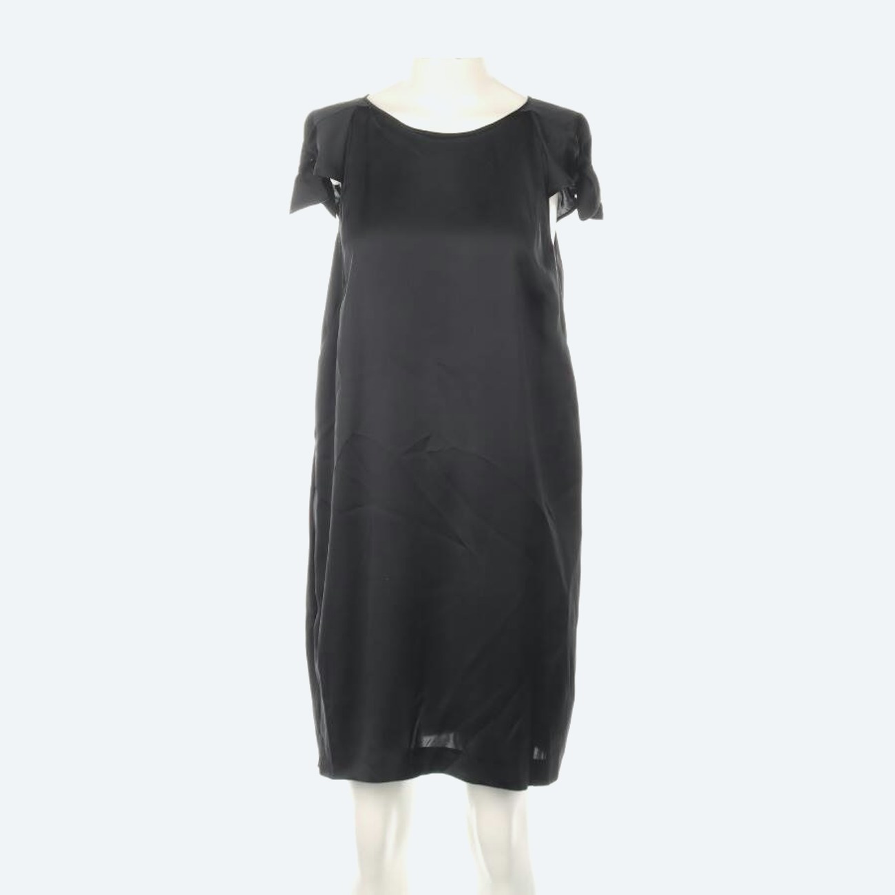 Image 1 of Silk Dress 38 Black in color Black | Vite EnVogue