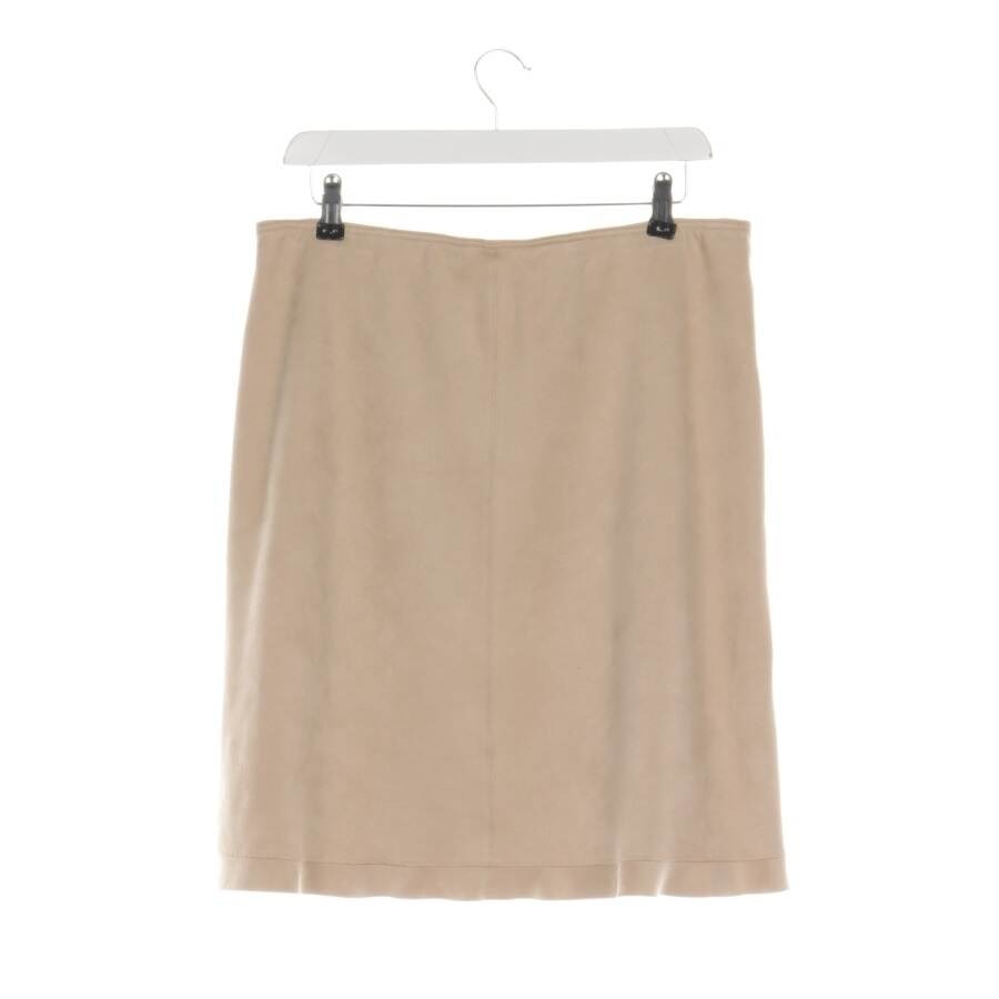 Image 2 of Skirt 42 Beige in color White | Vite EnVogue